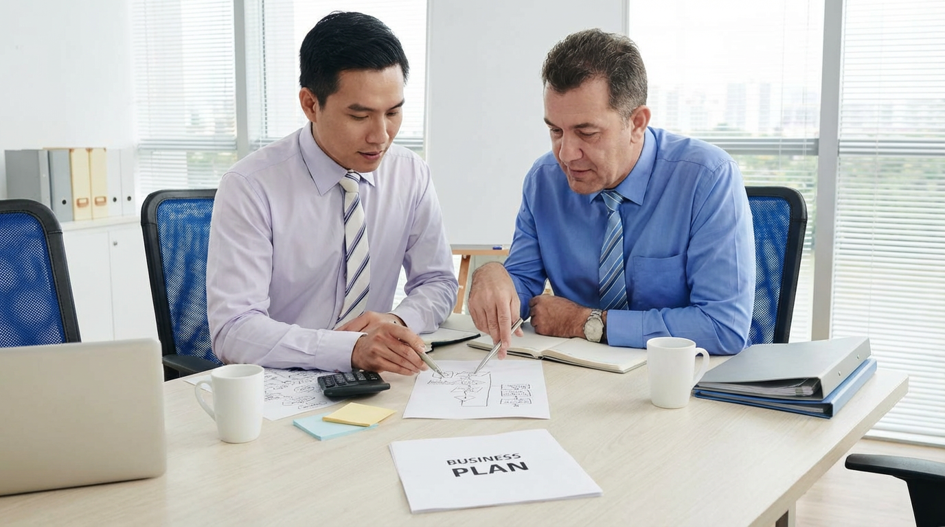 Develop a structured and high-performing business plan